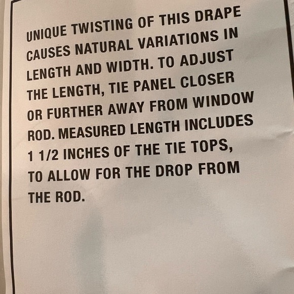 NEW Pottery Barn Teen twist tie panels curtains drapes - Picture 9 of 10